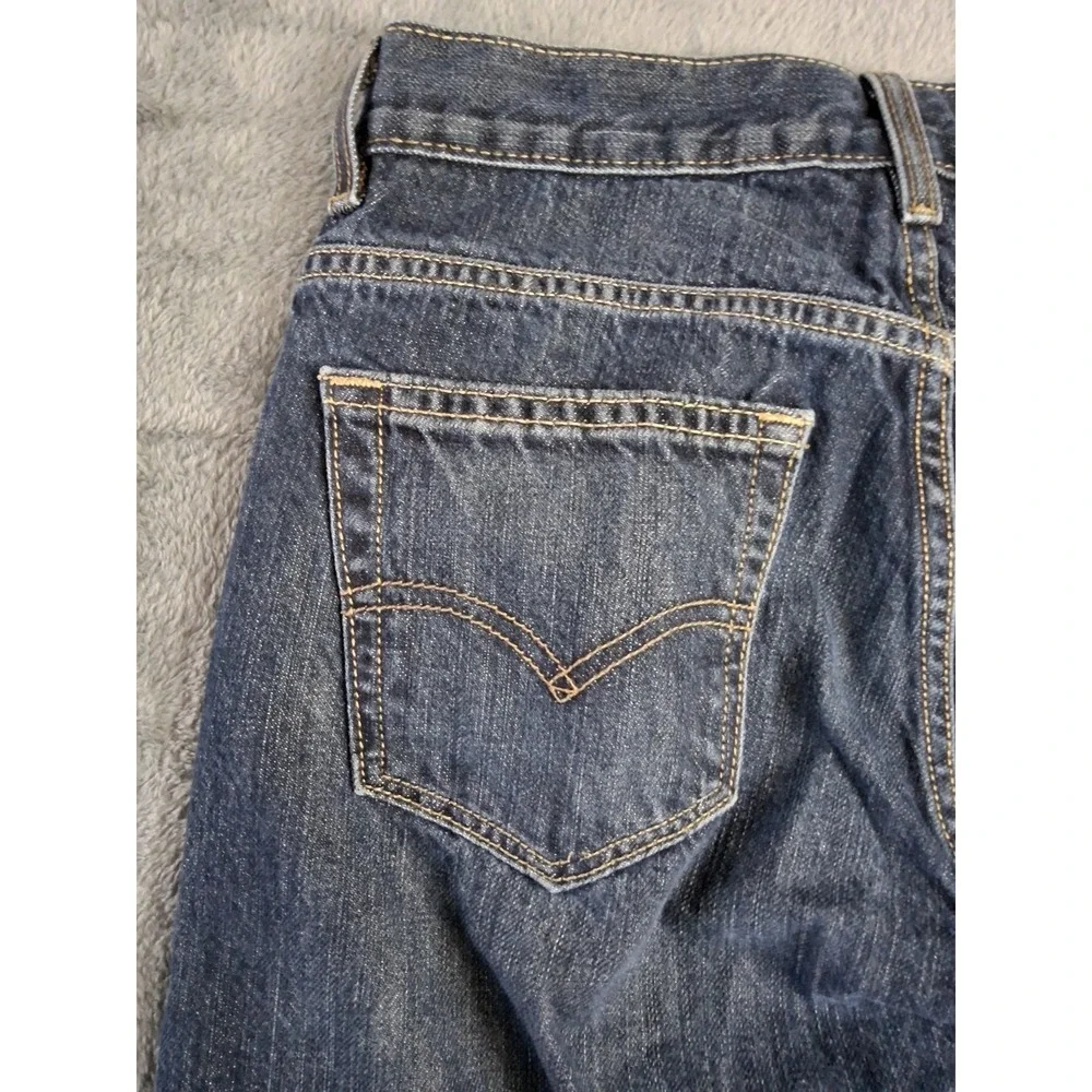 Levis 505 Regular Jeans Boys 30x30‎ 20 Reg Dark Blue Straight Leg.
